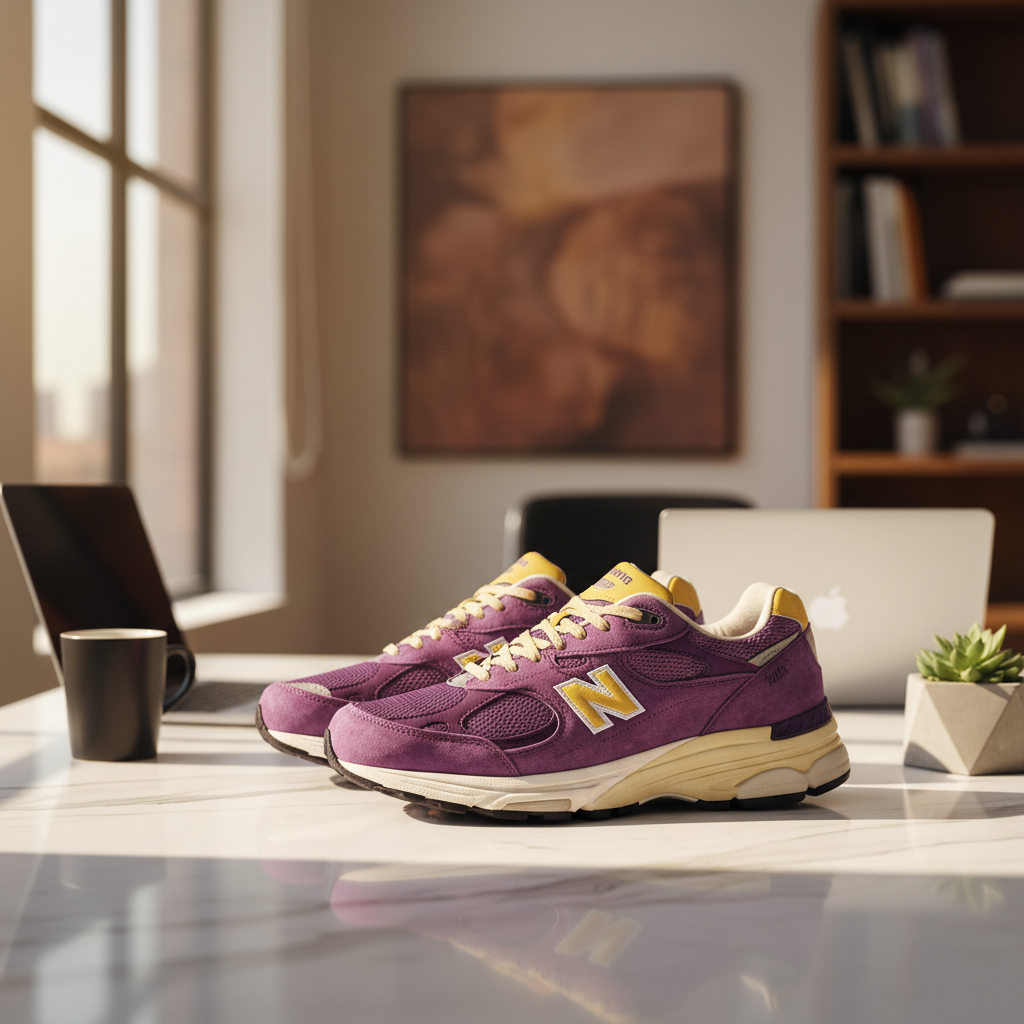 Editorial product photo for: NB 993 'Passion Fruit' Resale Demand Soars 48%