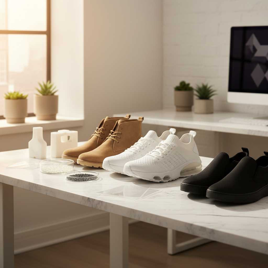 Editorial product photo for: Plastic Price Surge Squeezes Footwear Firms